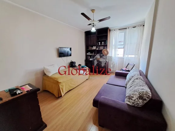 Imagem Apartamento à venda com 150m², 3 quartos, 2 suítes, dependência, 2 vagas demarcadas por R$850.000,00 no Boqueirão em Santos