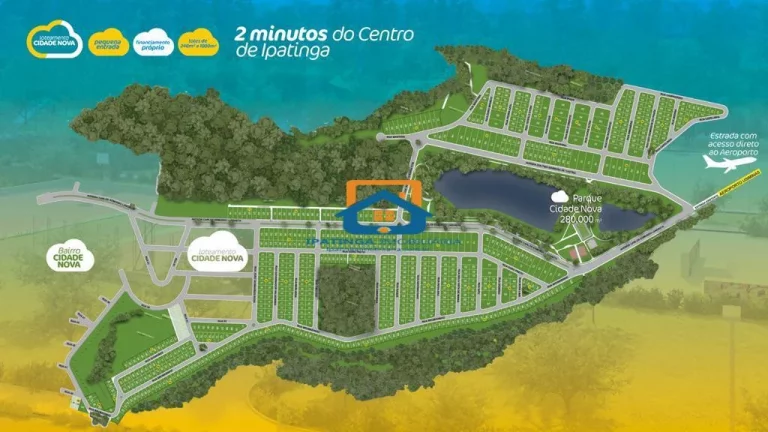 Imagem Lote a venda no bairro Cidade Nova em Santana do Paraíso