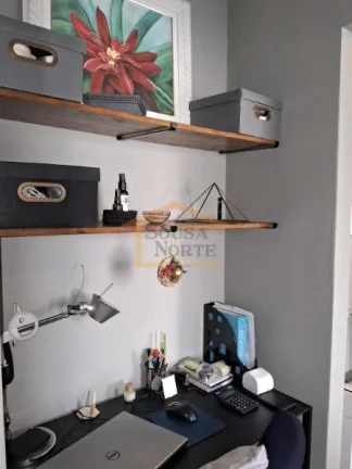 Imagem Apartamento 1 dormitório, 1 banheiro social, piso laminado novo, elétrica e iluminação em plafon...