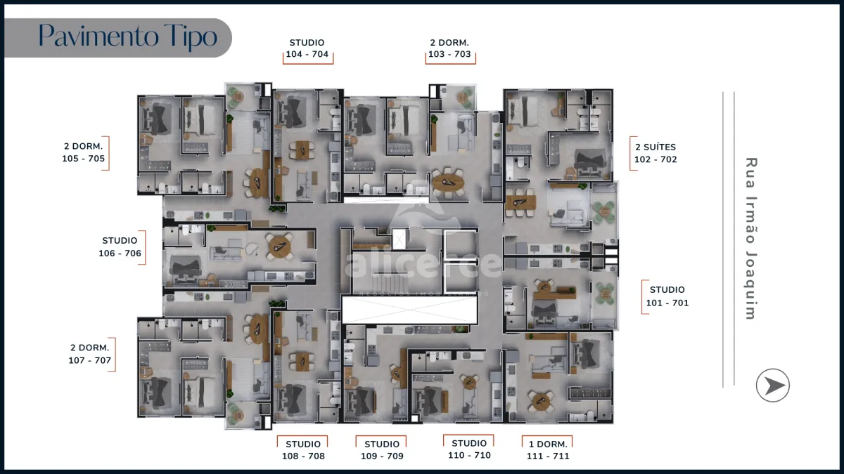 Imagem Apartamento à venda com 3 quartos 3 suítes, 278,51m² em Centro Florianópolis