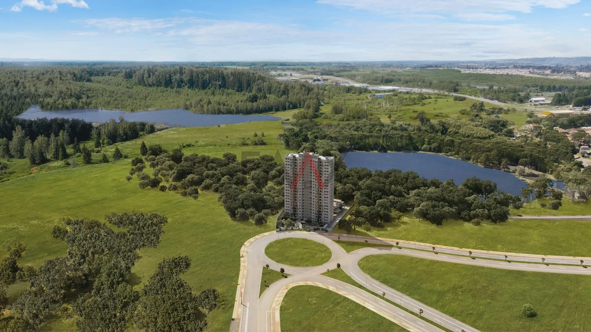 Imagem Residencial VisiOn com 2 e 3 quartos na cidade dos lagos em Guarapuava - PR