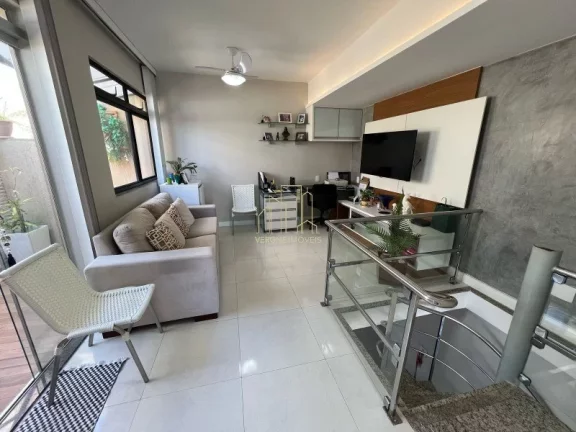 Imagem Excelente cobertura vista mar decorada com três suítes e área gourmet a venda na Pituba