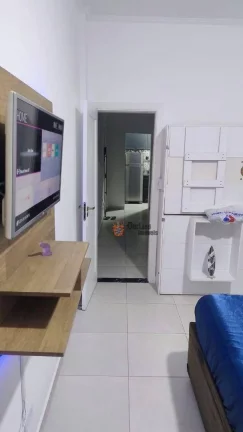 Imagem Apartamento com 1 dormitório à venda, 50 m² por R$ 530.000 - Boqueirão - Santos/SP