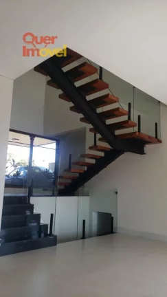 Imagem Imóvel de Luxo em Alphaville: Casa com 3 suítes, 402m² e 6 vagas em Ribeirão Preto-SP Quer Imóvel