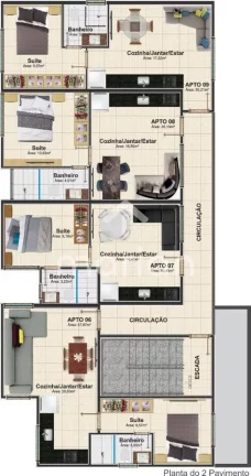 Imagem Apartamento com 1 quarto, Itajubá - Barra Velha