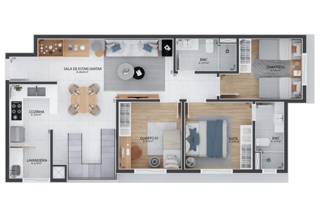 Imagem APARTAMENTO RESIDENCIAL em Curitiba - PR, Seminário