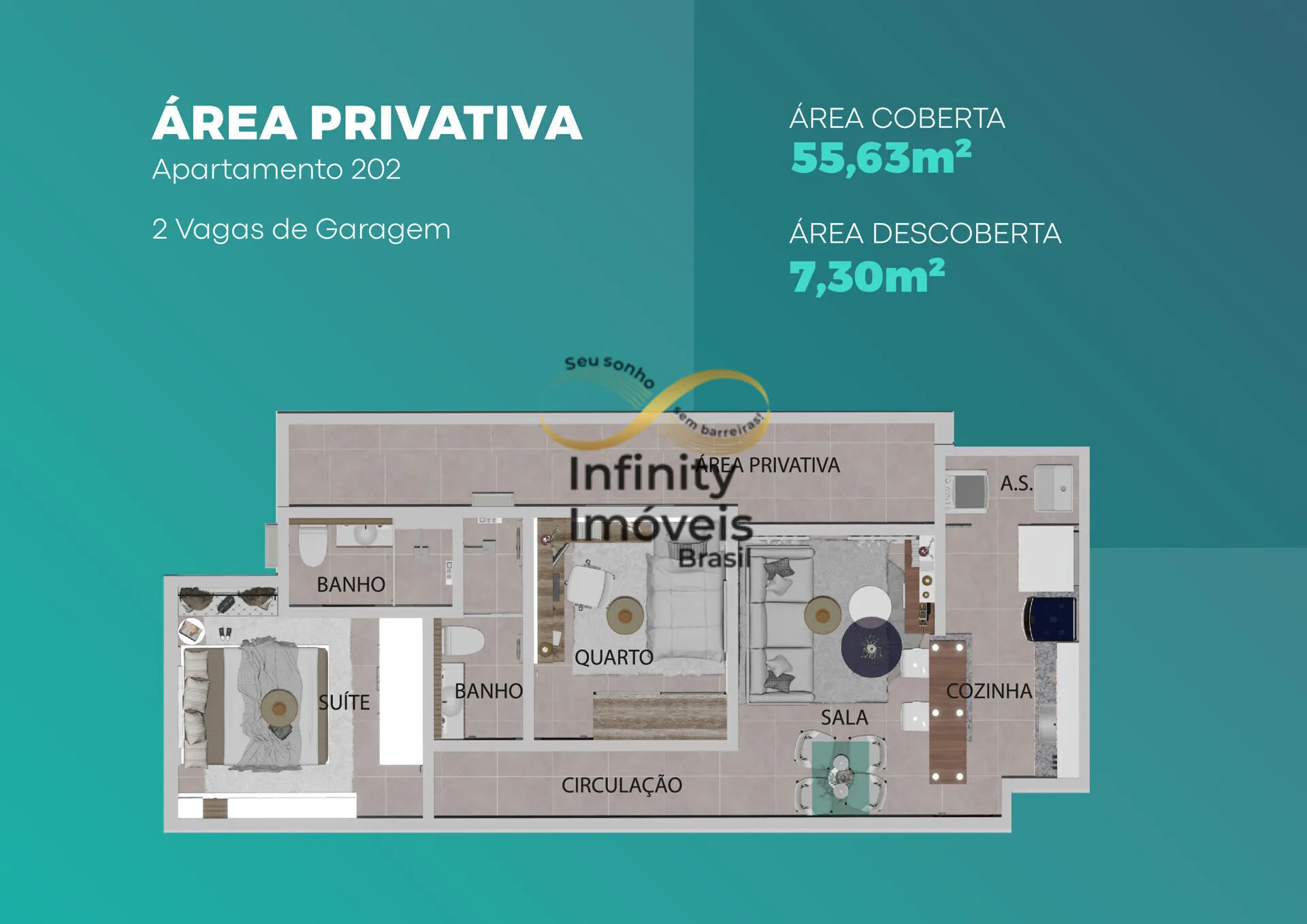 Imagem Apartamento à venda no bairro Santa Mônica - Belo Horizonte/MG