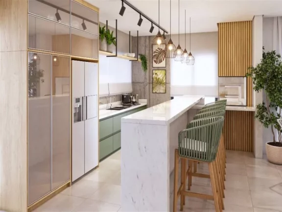 Imagem Apartamento com 2 dormitórios à venda, 76 m² por R$ 364.300,00 - Mirim - Praia Grande/SP
