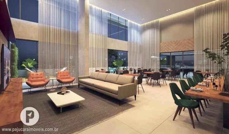 Imagem 03 quartos 83m² finan. banco, Varanda Gourmet, Ponta Verde