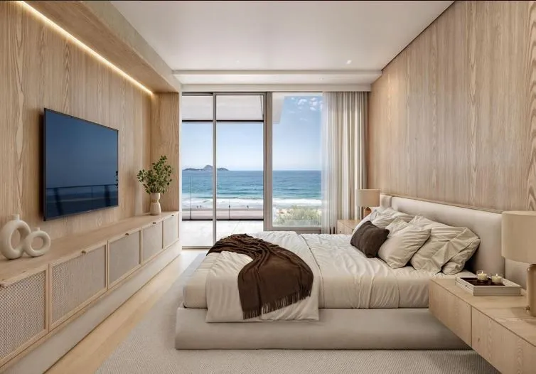 Imagem Mar Delfim Moreira 120 Apartamentos de Luxo no Leblon