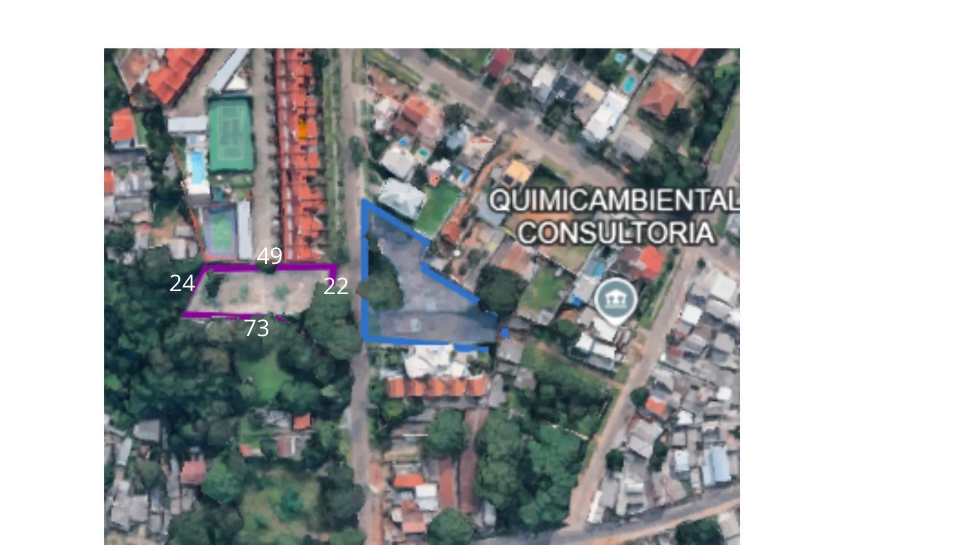 Imagem Terreno no bairro Cristal com aproximadamente 1352m² de área!!