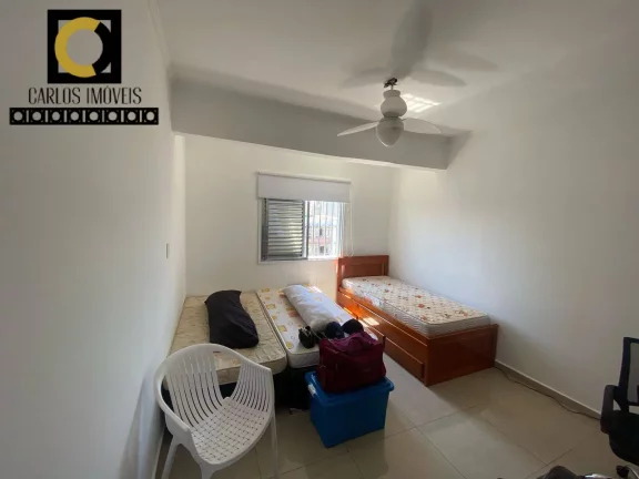 Imagem Home Office na praia de Santos - Apto de 2 Dormitórios Mobiliado