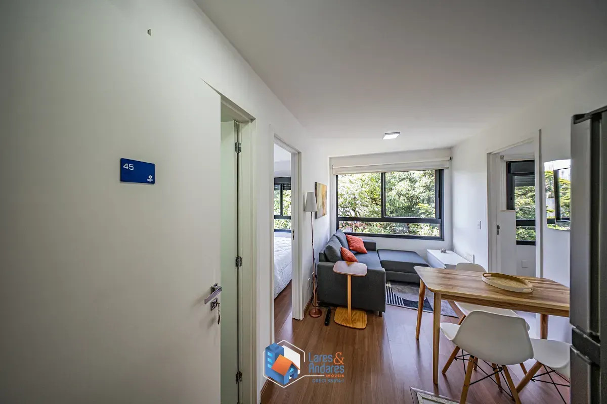 Imagem Apartamento para venda em Indianópolis com 2 quartos, sendo 1 suíte, 38m²