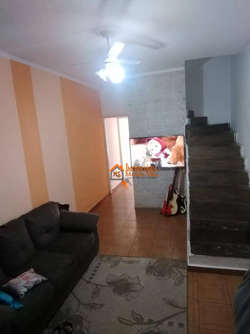 Imagem Casa com 3 dormitórios à venda, 154 m² por R$ 372.000,00 - Jardim Scyntila - Guarulhos/SP