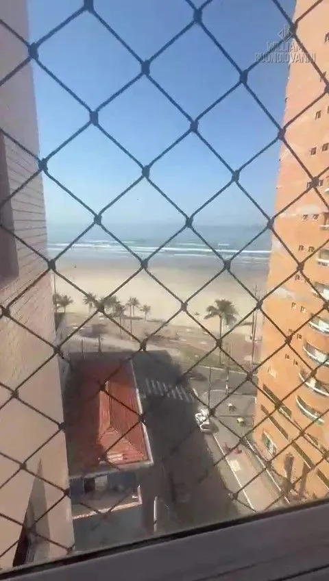 Foto do imóvel Apartamento - 3 Dorms, Suíte, Sacada Envidraçada e Vista Mar a 50m da Praia em Cidade Ocian, Praia Grande - SP