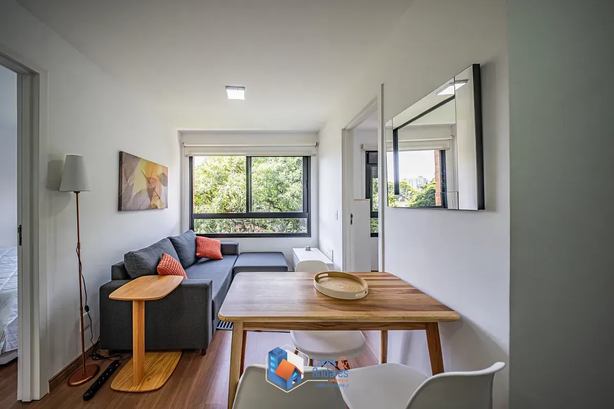 Imagem Apartamento para venda em Indianópolis com 2 quartos, sendo 1 suíte, 38m²