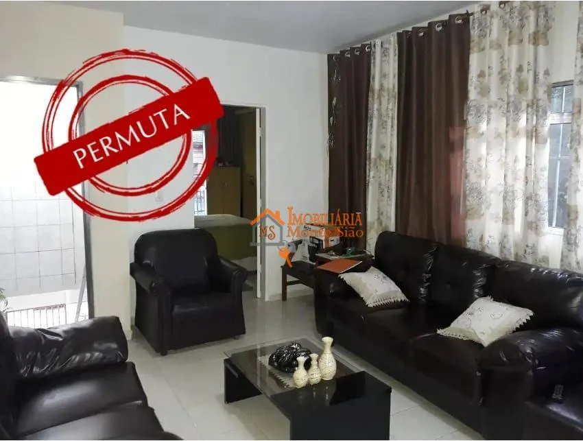Imagem Sobrado com 4 dormitórios à venda, 125 m² por R$ 400.000,00 - Cidade Parque Brasília - Guarulhos/SP