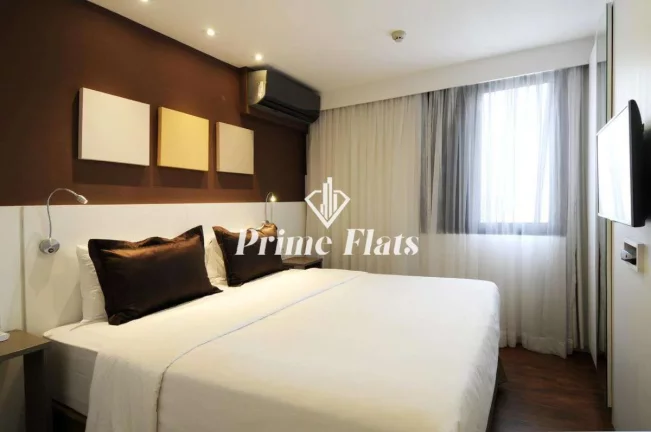 Imagem Flat para venda no Mercure São Paulo Paraiso Hotel, com 1 dormitório e 1 vaga de garagem