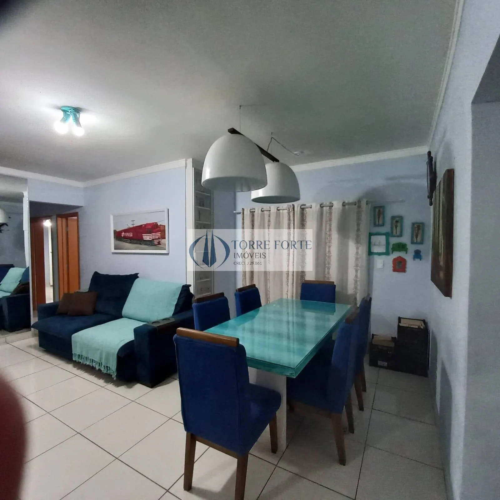 Imagem Excelente apartamento com 111 m² 3 dorm., sendo 2 suítes, no Canto do Forte