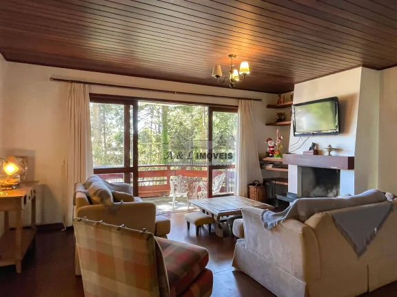 Imagem Apartamento 147,01 m² Mobiliado | 2 Suítes | Capivari, Campos do Jordão