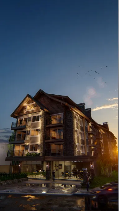 Imagem Apartamento à venda em Canela, Centro , com 1 quarto, 99.13m2