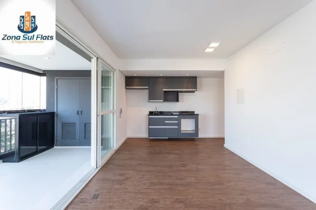 Foto do imóvel Apartamento à Venda No Brooklin Com 1 Suíte, Varanda e 1 Vaga em RUA JEAN PELTIER