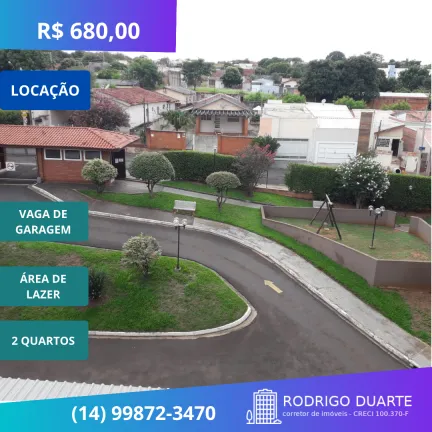 Imagem Apartamento com 2 Quartos para Alugar, 65 m² em Jardim Bom Samaritano - Bauru