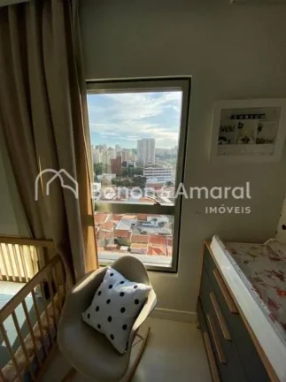 Imagem Apartamento à Venda no Cambuí Campinas com 2 Quartos, 2 suítes, 3 banheiros, 70m², 1 vagas de ga...