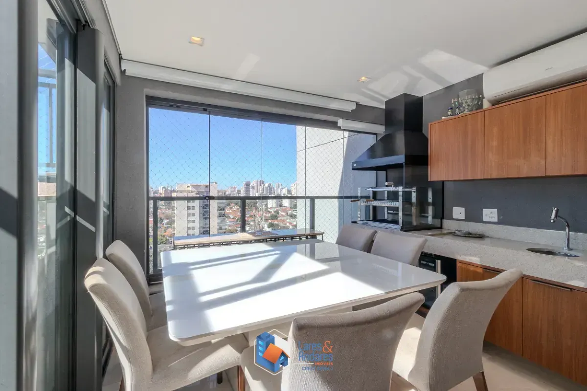 Imagem Cobertura para venda em Campo Belo com 3 quartos, sendo 2 suítes, 126m²