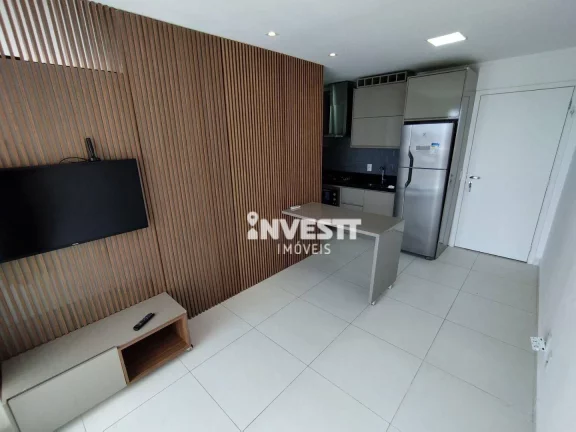 Imagem Apartamento com 1 dormitório para alugar, 42 m² por R$ 3.062,00/mês - Setor Bueno - Goiânia/GO