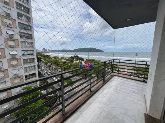 Imagem Apartamento com 3 dormitórios porteira fechada à venda, 123 m² por R$ 1.650.000 - Boqueirão - Santos/SP