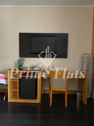 Imagem Flat disponível para locação no Innside São Paulo Itaim, com 27m², 1 dormitório e 1 vaga de garagem