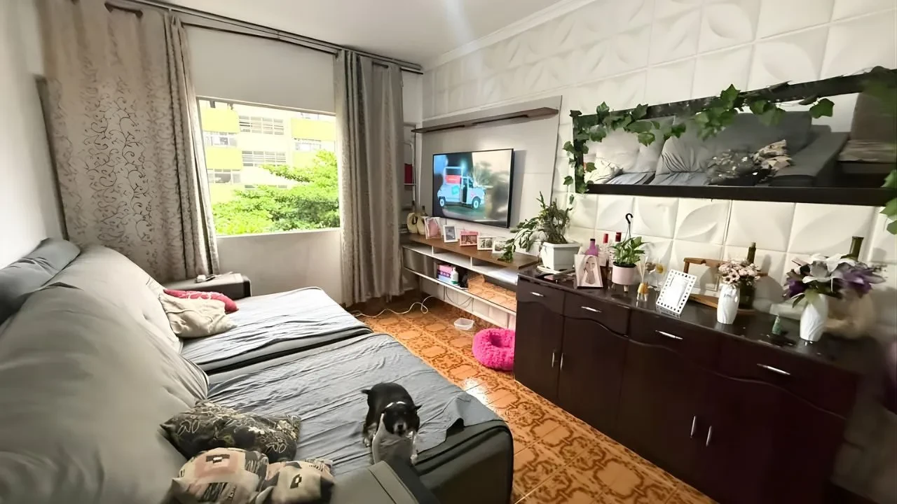 Imagem Apartamento com 3 Quartos à Venda, 75 m² em Encruzilhada - Santos