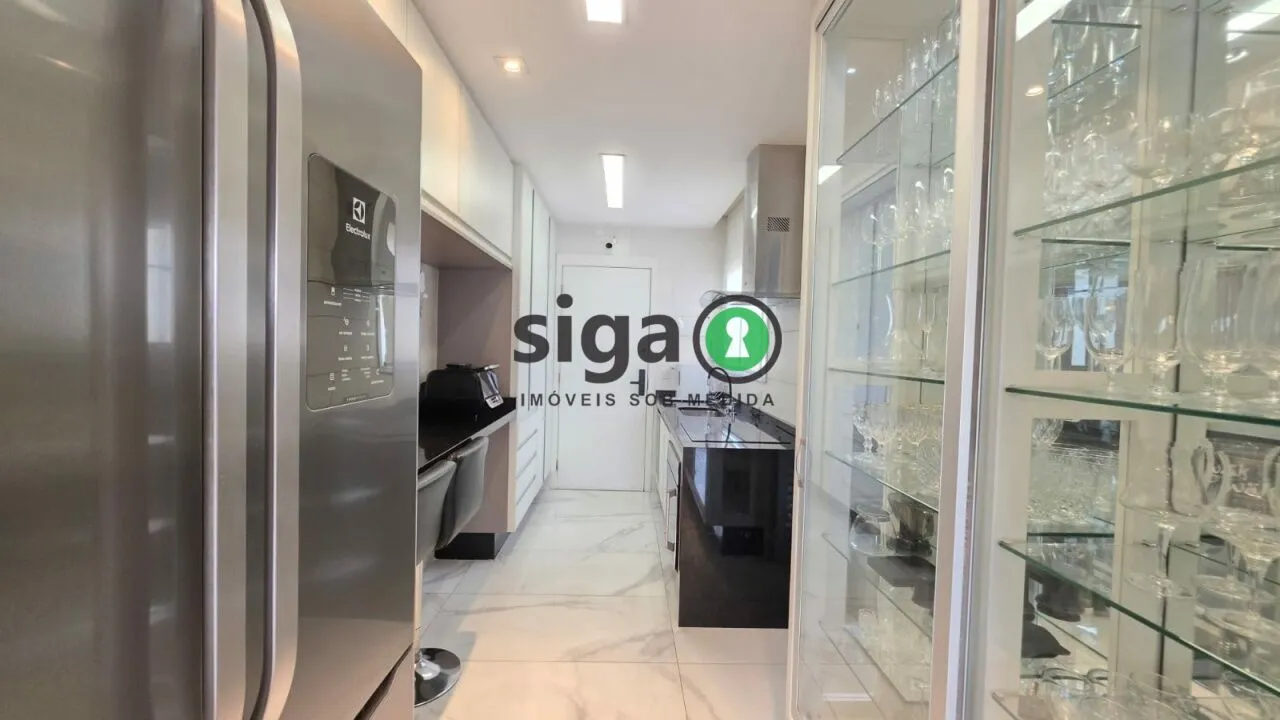 Imagem Apartamento à venda no Brooklin com 117m², 3 suítes, varanda gourmet, andar alto e lazer completo