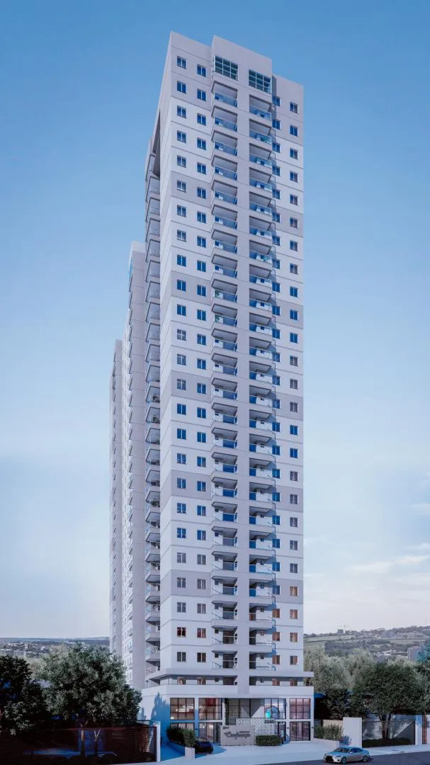 Imagem Apartamento em Construção com Churrasqueira na sacada no Bairro Cancelli, Cascavel - Venda