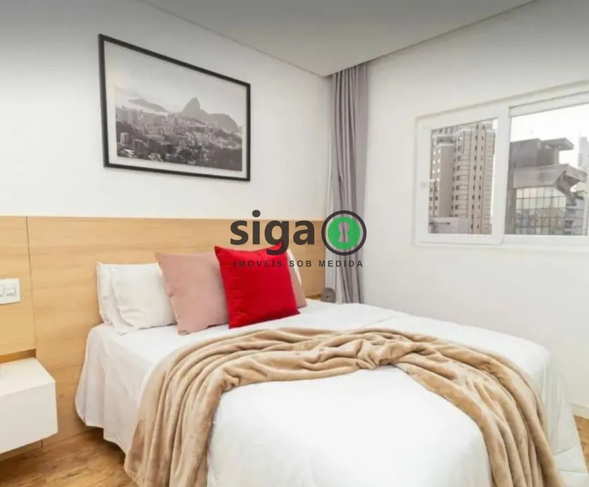 Imagem Apartamento de 75m2 a venda no Itaim, com 2 quartos e 1 vaga.