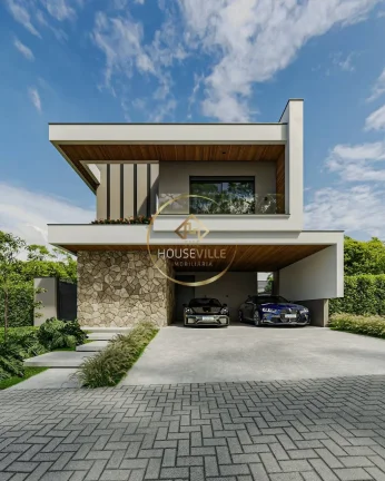 Imagem Casa Sobrado 4 dormitórios ( 4 suítes), 4 vagas, Terras Alpha, Sjc.