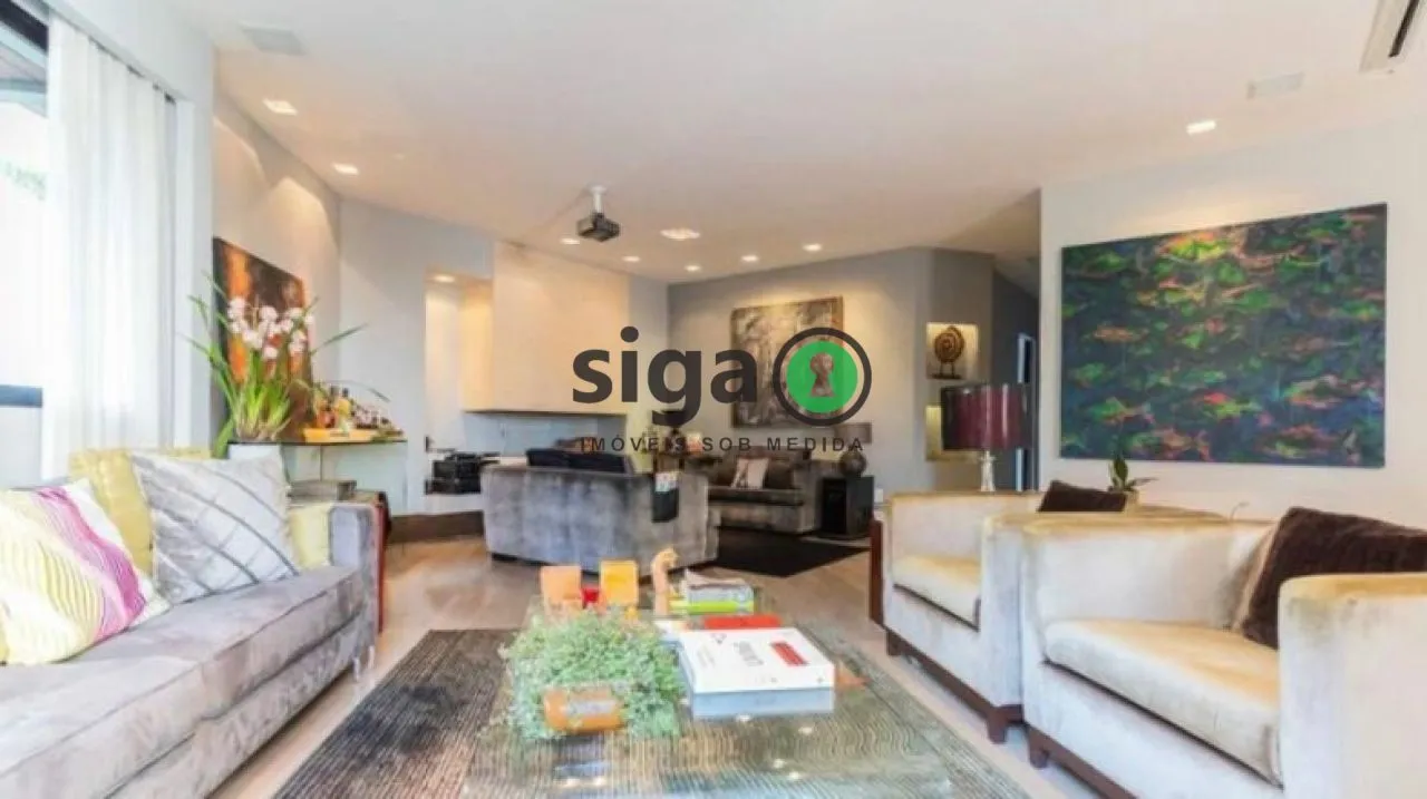 Imagem Apartamento 3 Quartos com 3 suíte, 3 vagas de garagem, 220m² á venda e locação Campo Belo