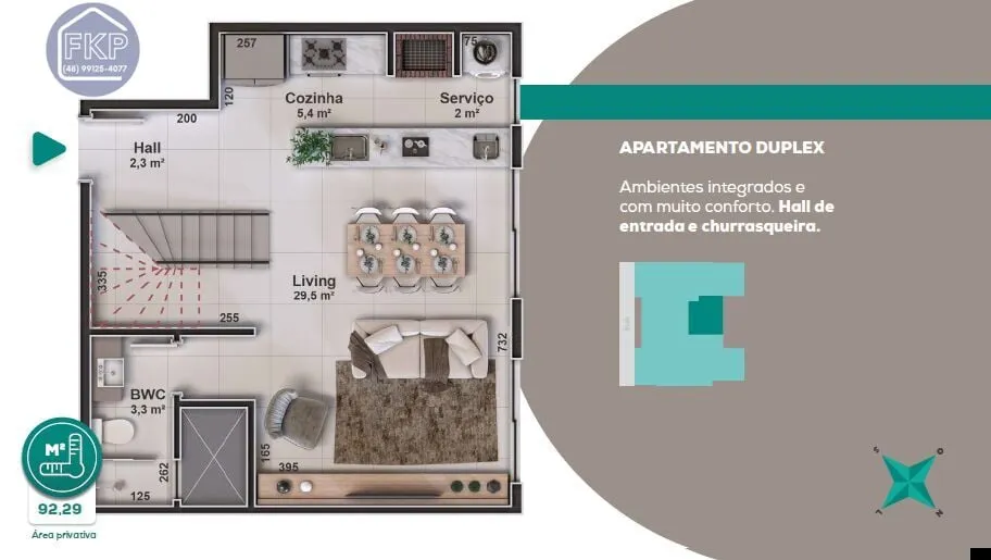 Imagem Apartamento 2 dormitórios!