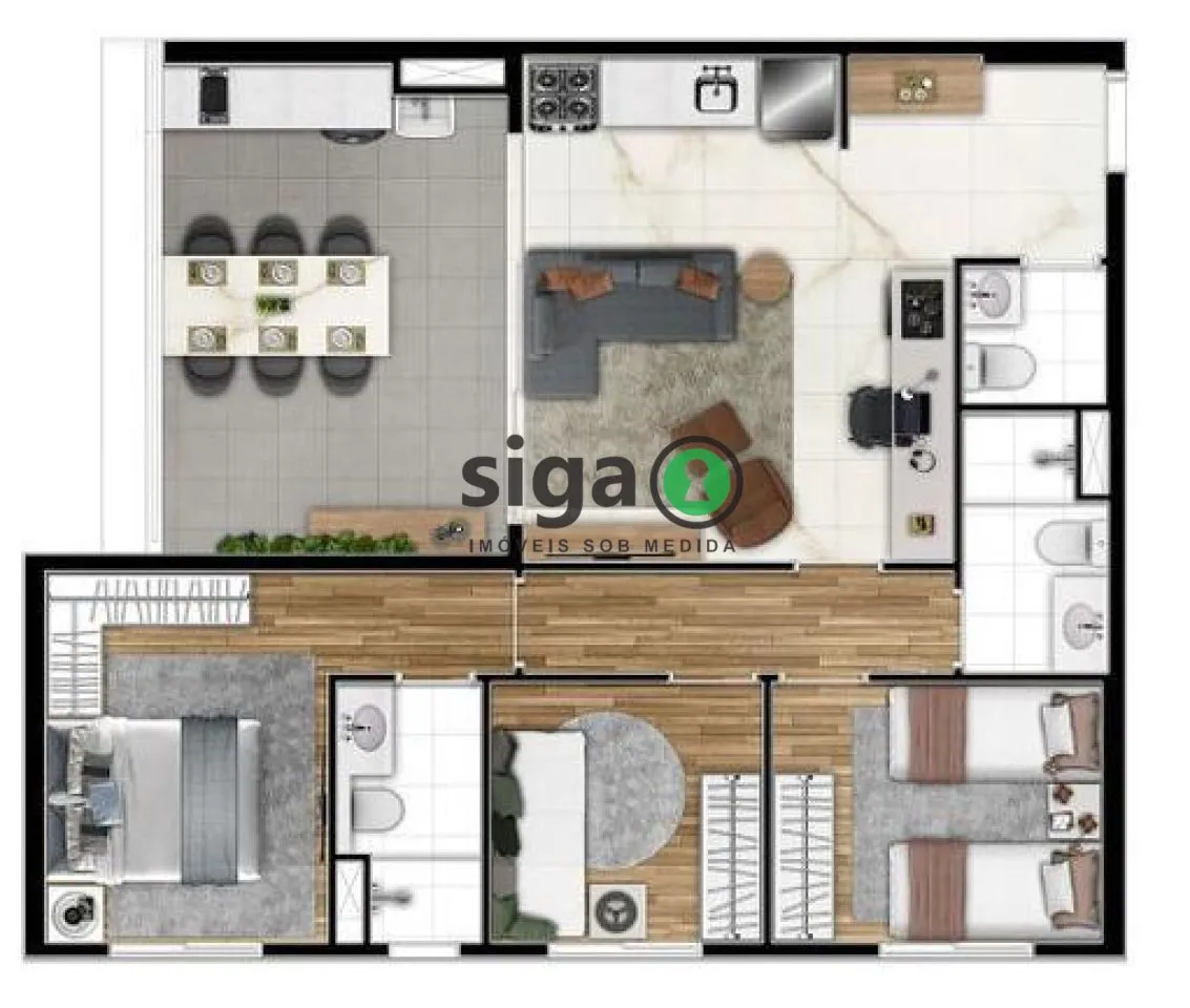 Imagem Apartamento Residencial em Barra Funda