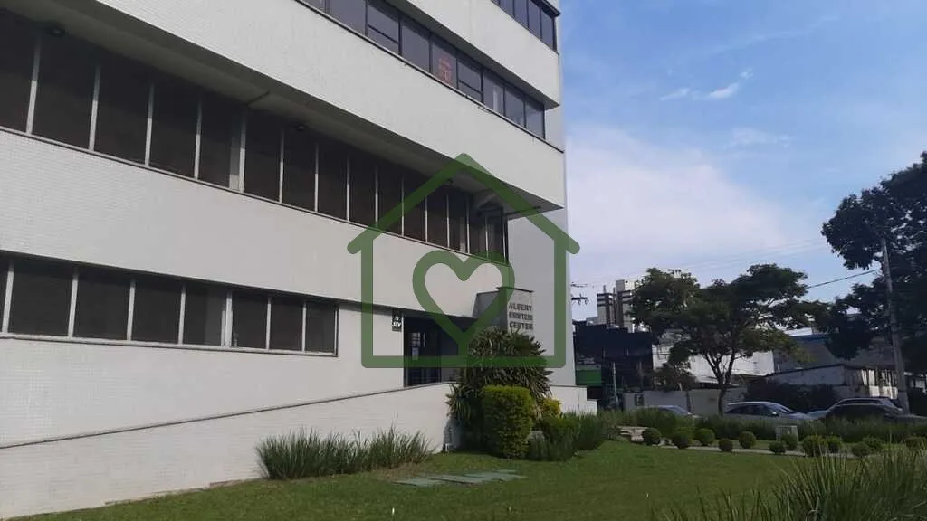 Imagem Salas comerciais unificadas frente Norte com 2 vagas de garagem (box 38 e 39), localizado ao lado do...