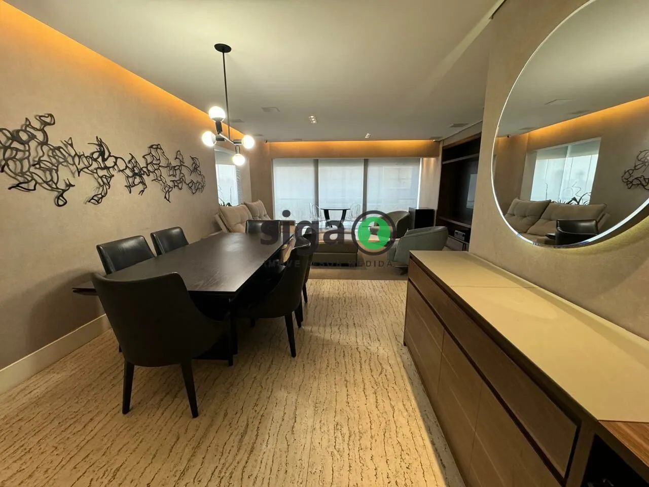 Imagem Apartamento Decorado 151m² | Planta Exclusiva | 4 Dorms (2 Suítes) | Automação e 3 Vagas