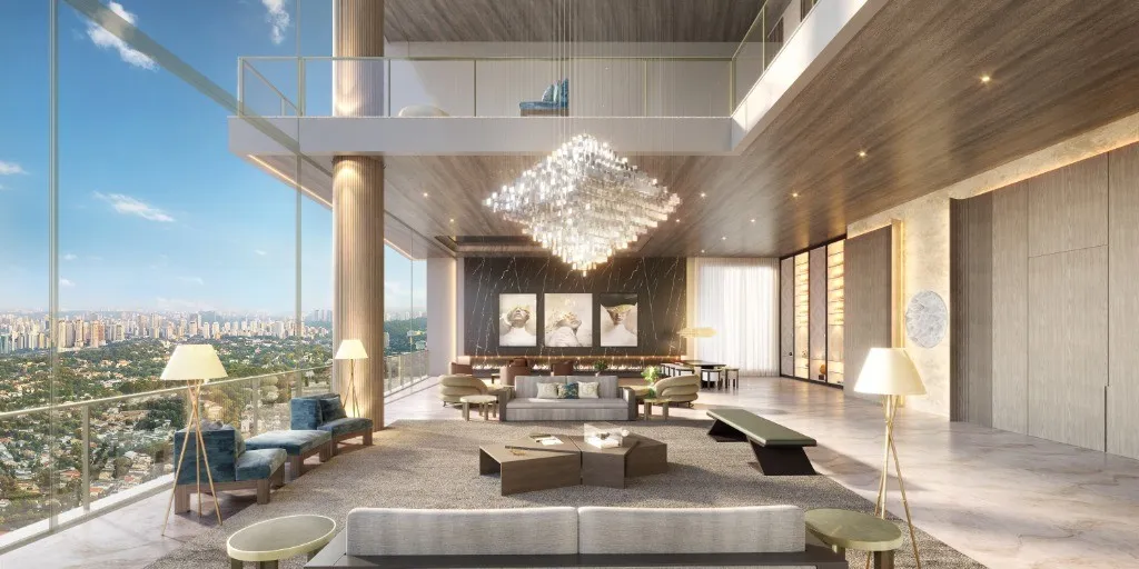 Vista Cyrela Furnished by Armani: Cobertura Duplex de Luxo com 4 Suítes no Jardim Guedala, São Paulo-SP