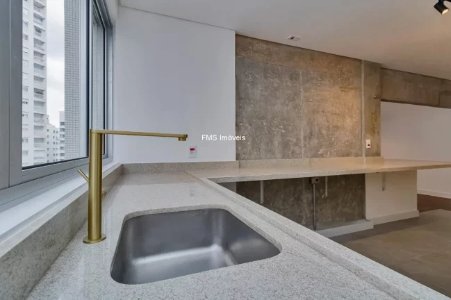 Imagem Apartamento à venda em São Paulo-SP, 2 quartos, 2 suítes, 1 sala, 3 banheiros, 2 vagas, 100m² no Cerqueira César.