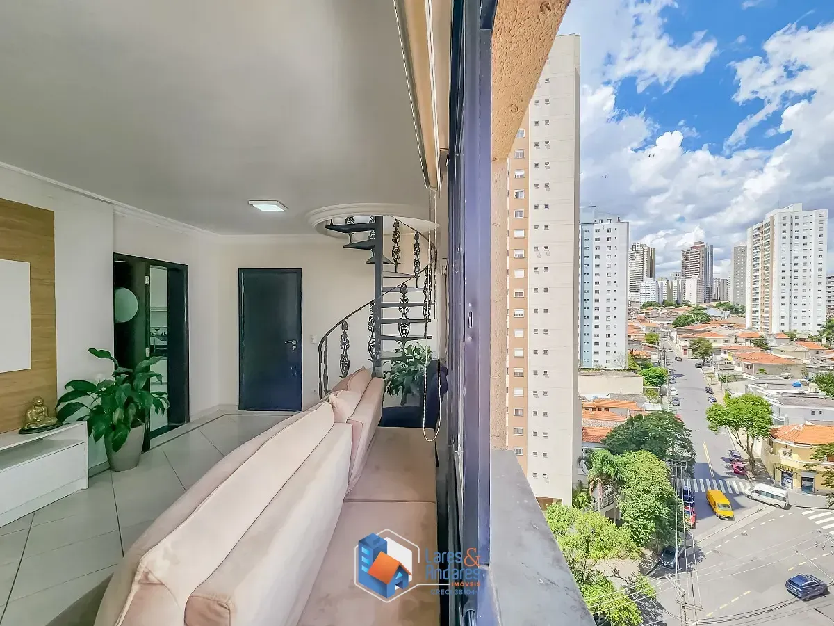 Imagem Cobertura para venda em Vila Gumercindo com 3 quartos, sendo 1 suíte, 185m²