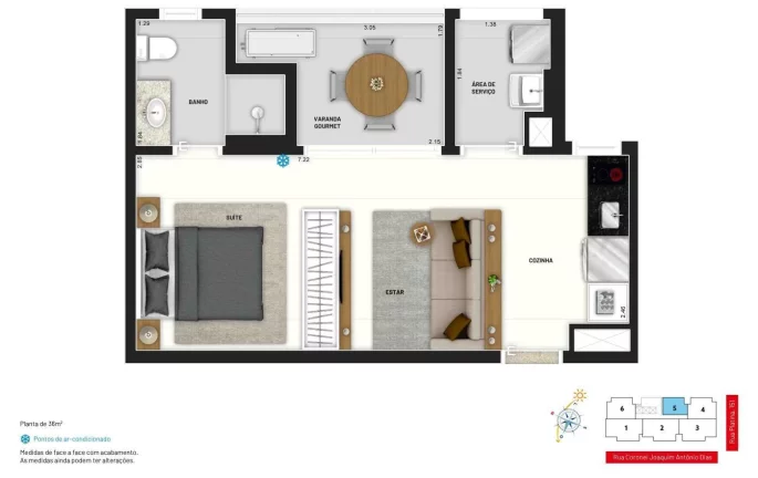 Imagem PLATINA PATRIANI - Studio de 37m² (Unidade de Revenda), ao lado do Shopping Metrô Tatuapé!!
