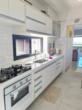 Imagem Apartamento com tres suites varandão gourmet com vista mar a venda na Colina A em Patamares