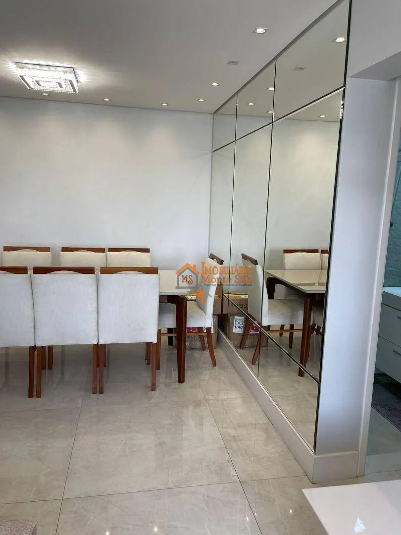 Imagem Apartamento com 3 dormitórios à venda, 69 m² por R$ 424.000,00 - Vila Leonor - Guarulhos/SP