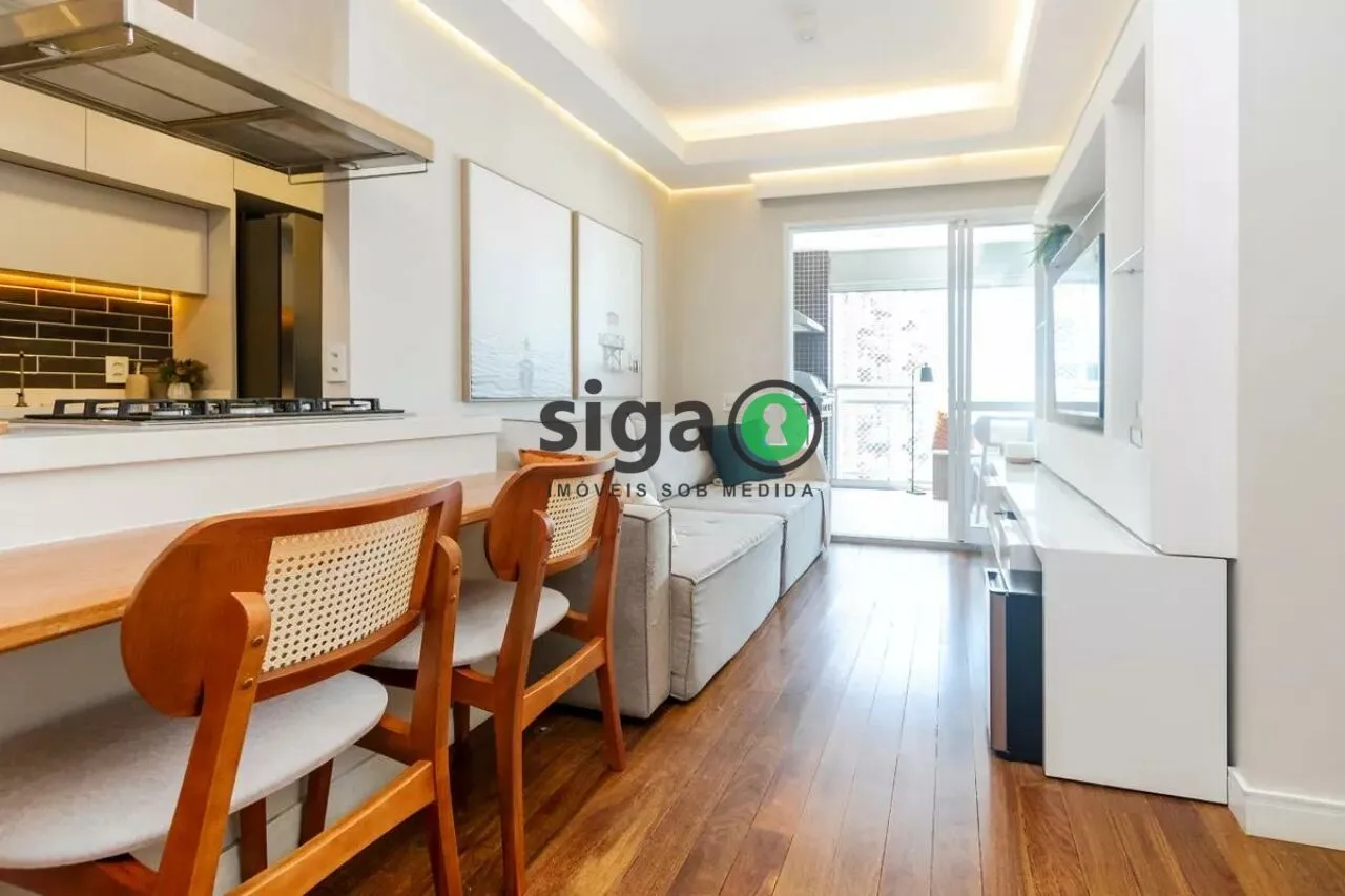 Imagem Apartamento no Jardim das Acacias de 2 Quartos com 2 Vagas - 73m² à Venda.