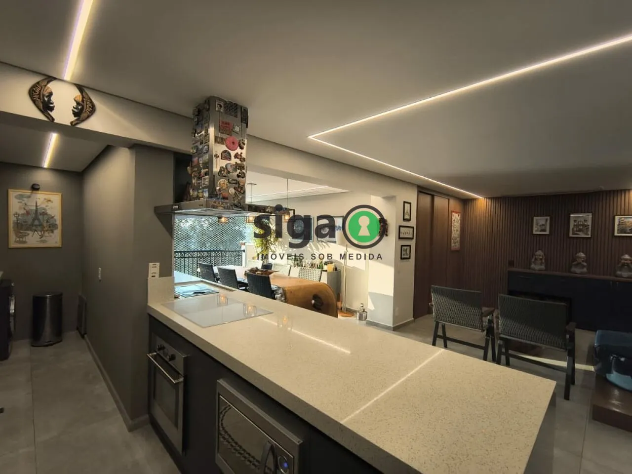 Imagem Apartamento a venda no Morumbi, com 3 quartos e 3 vagas.